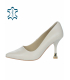 Beige elegant pumps with a stylish heel DLO2444