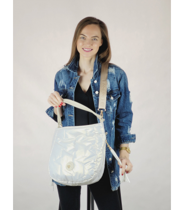Pearl sports bag with tassels Svetlana