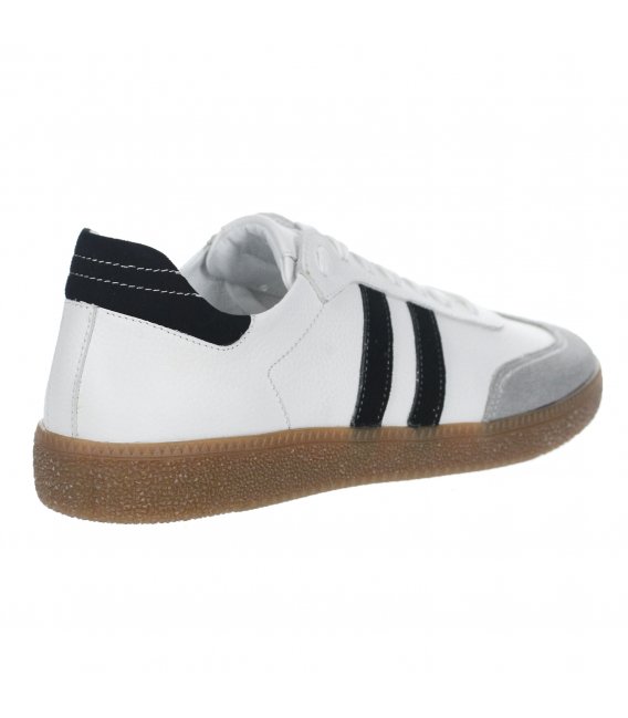 Stylish white retro sneakers N1068