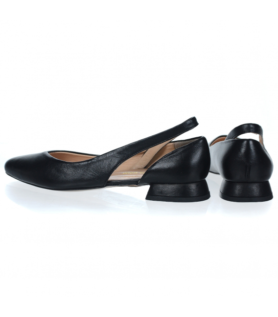 Black stylish shoes 141423