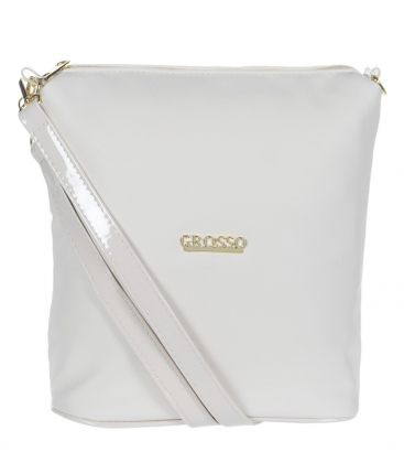 Simple beige handbag Adela