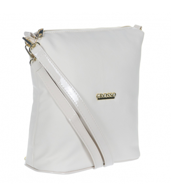 Simple beige handbag Adela