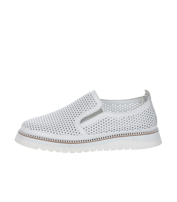 White perforated shoes 141192