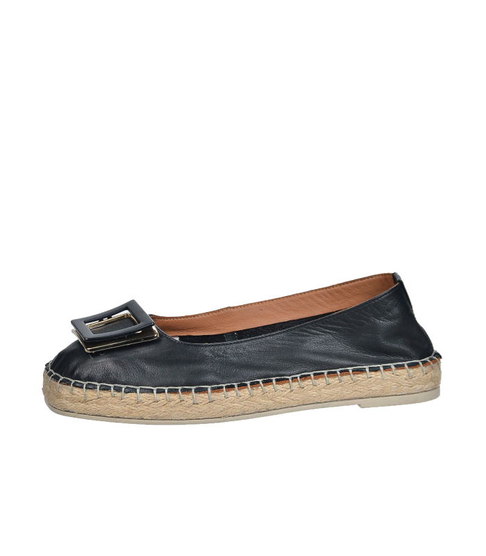 Black ankle boots with decoration