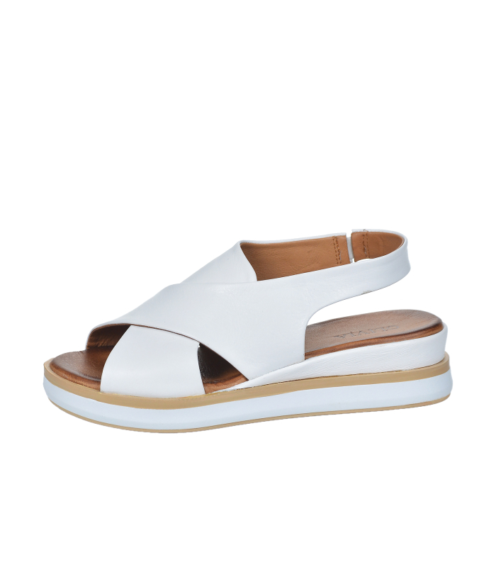 White comfortable sandals 108808