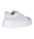Women's white-silver sneakers 2602