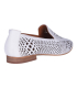 White perforated low shoes P291 901