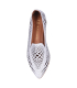 White perforated low shoes P291 901