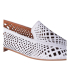 White perforated low shoes P291 901