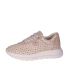 Women's perforated beige sneakers 2770