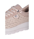 Women's perforated beige sneakers 2770