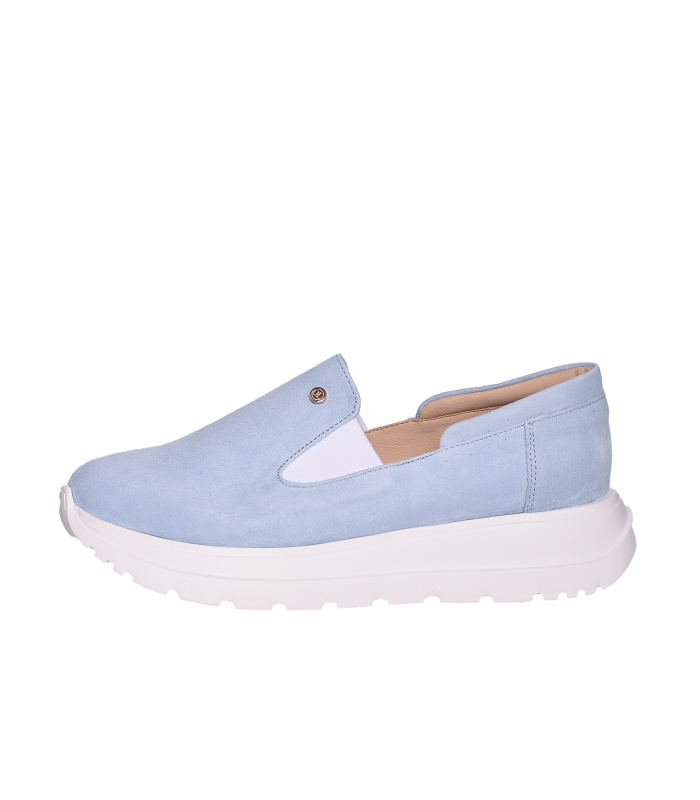 Blue slip-on loafers DTE054
