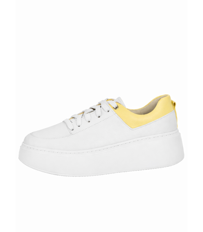  White - yellow sneakers 936s2