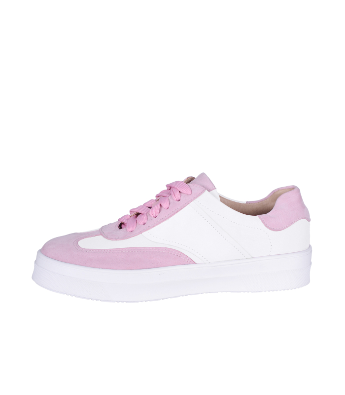 Leather pink sneakers 2527