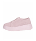 Women's beige sneakers 2493