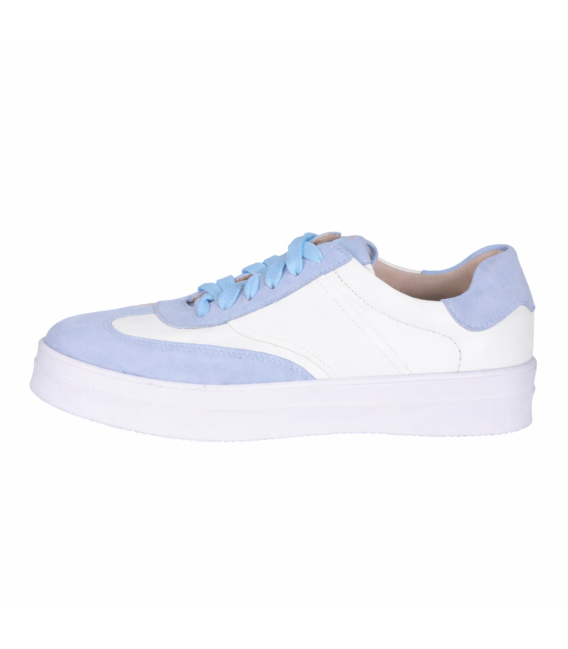 Leather blue sneakers 2527