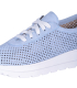 Blue perforated sneakers 2532