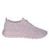 Beige perforated sneakers 2532