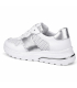 Women's perforated comfortable white sneakers 055.948