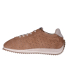 Women's cinnamon comfortable perforated sneakers 186.8006