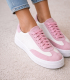 Leather pink sneakers 2527