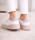 White leather sneakers 2526
