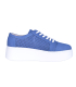 Blue perforated sneakers 8000