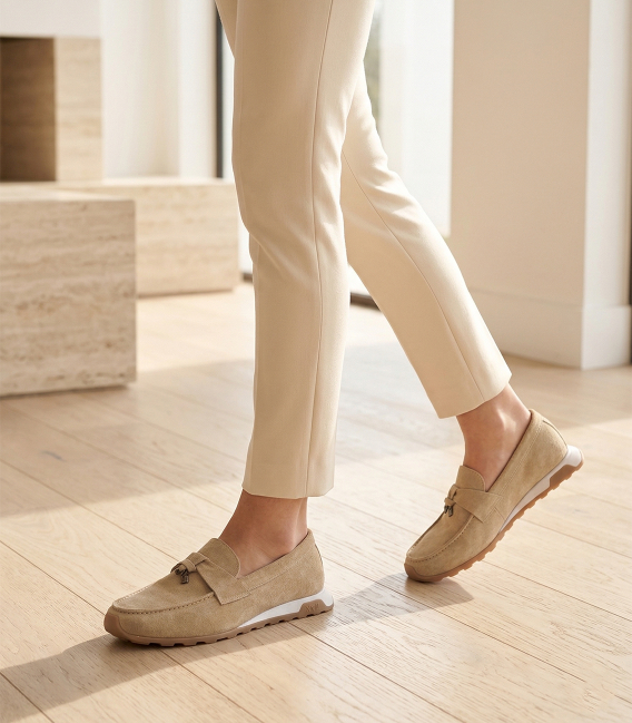Beige loafers 2762