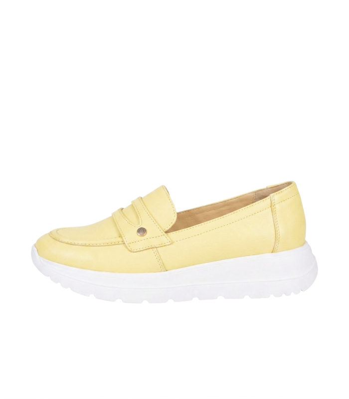 Yellow slip-on loafers 2486