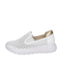  White perforated slip-on loafers DTE054