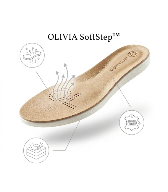 Beige perforated slip on moccasins DTE054