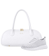 Discounted set of white perforated sneakers 2532 + Diana handbag