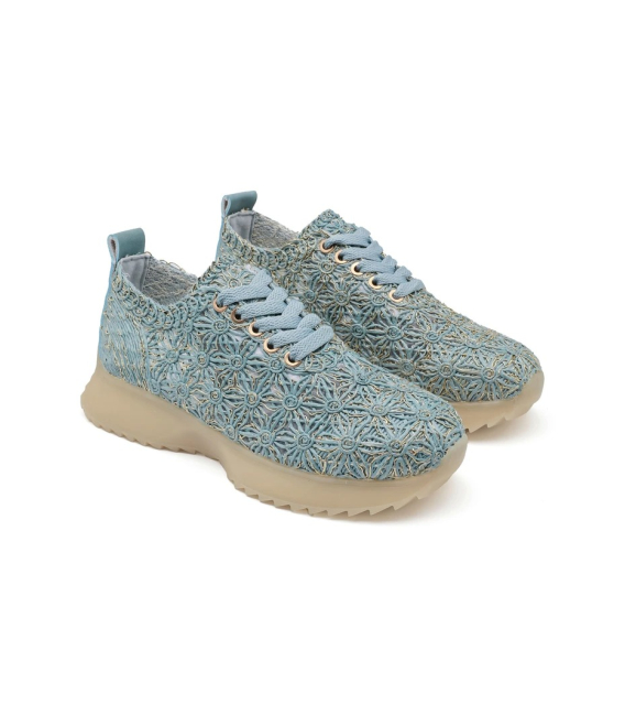 Women's blue sneakers