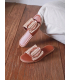  Women's elegant slippers camel