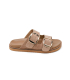 Women's brown slippers