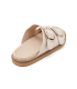 Women's beige slippers