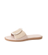 Women's elegant beige slippers