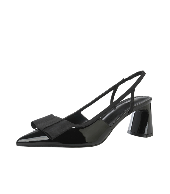 Women's elegant black sandals