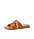 Comfortable elegant orange slippers