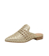 Modern gold women's shoes