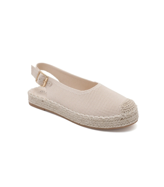 Beige summer sandals