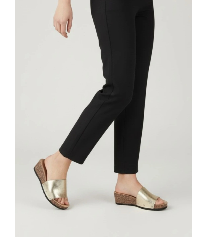 Summer gold flip-flops