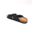 Women's black slippers