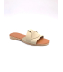 Modern comfortable beige slippers