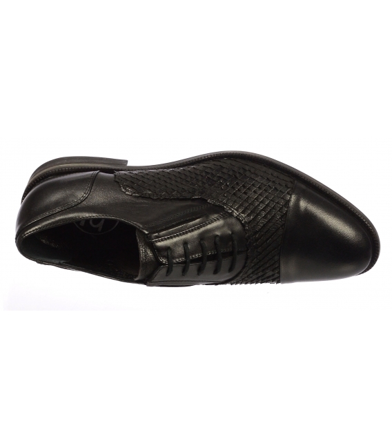 Pánska obuv čierna 728 KL - Olivia Shoes