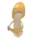 Béžové matné sandále 653 beige lico - OLIVIA SHOES