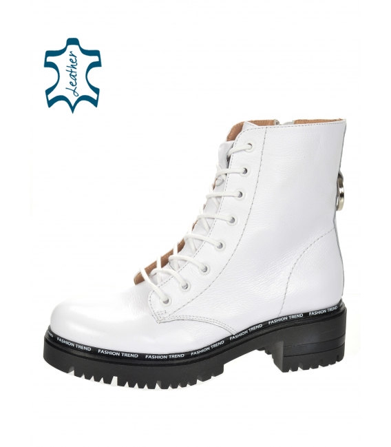White leather workers 8157