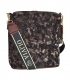 Burgundy camouflage handbag BODZIO 