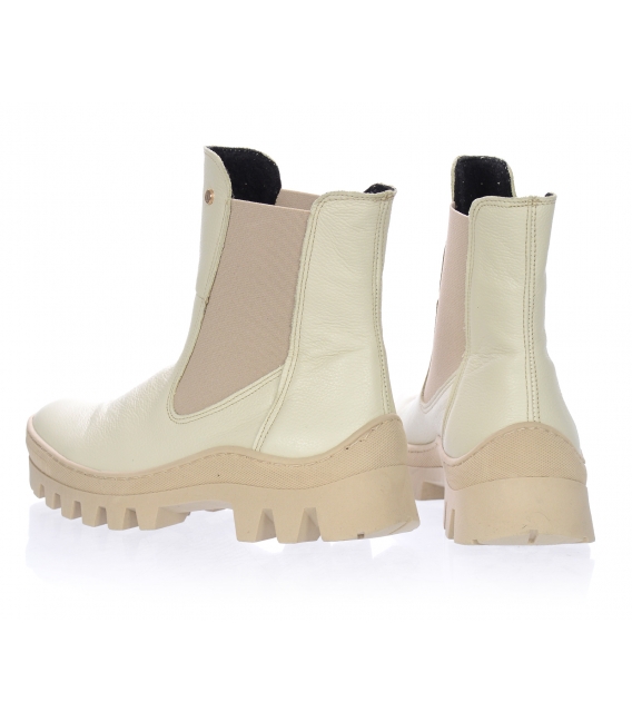 Beige ankle boots DKO3410 