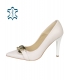 Pearl pumps with gold decoration 944
